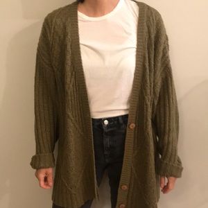 Vintage oversized cardigan